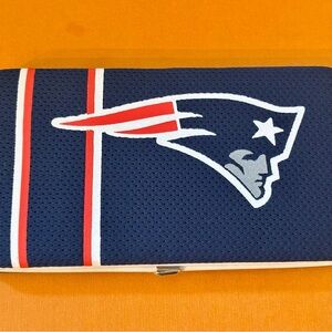 NFL New England Patriots Navy Logo Wallet